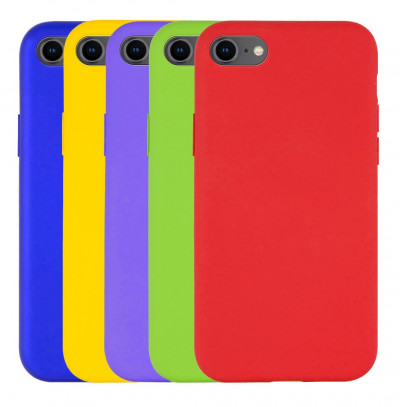 ТПУ накладка Silky Full Cover для iPhone SE 2020 — eCase