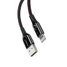 USB кабель Baseus C-shaped (Lightning) фото 6 — eCase