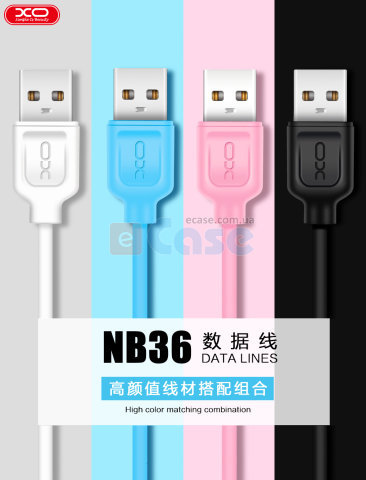 USB кабель XO NB36 (Micro USB) 2.1A фото 1 — eCase