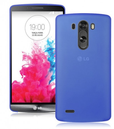 TPU накладка для LG G3 D855 (матовий, однотонний) — eCase