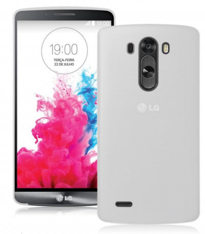 TPU накладка для LG G3 D855 (матовий, однотонний) — eCase