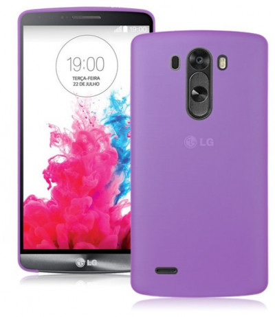 TPU накладка для LG G3 D855 (матовий, однотонний) — eCase