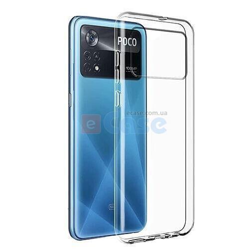 Прозрачный TPU чехол Start 1.5 мм для Xiaomi Poco X4 Pro фото 1 — eCase