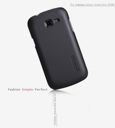 Пластиковая накладка Nillkin Matte для Samsung S7390 Galaxy Trend + защитная пленка — eCase