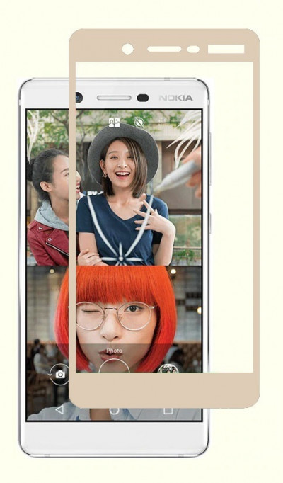 Захисне скло для Nokia 7 (Tempered Glass Frame 2,5 D) з рамкою — eCase