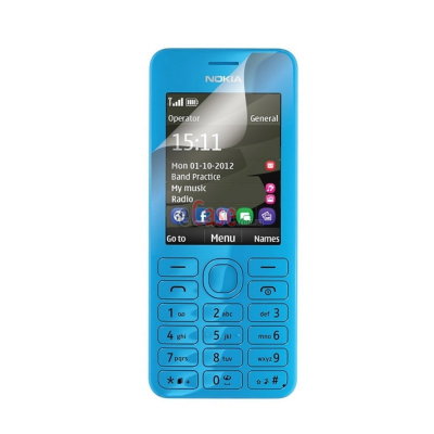 Защитная пленка на экран для Nokia 206 (ультрапрозрачная) — eCase