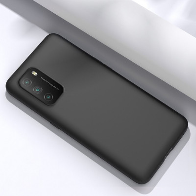 ТПУ накладка Silky Full Cover для Xiaomi Poco M3 — eCase