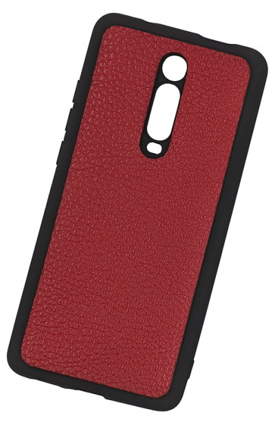 ТПУ накладка для Xiaomi Redmi K20 Pro "Cover Flotar" (зі вставкою з натуральної шкіри) — eCase