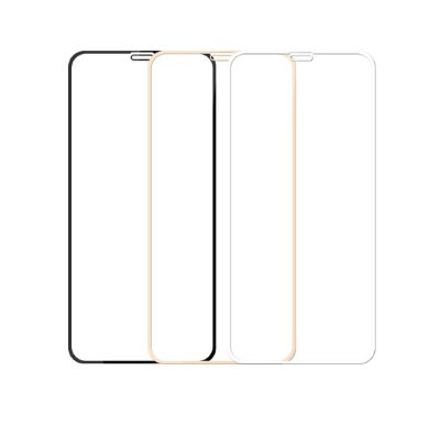 Захисне скло 5D (на весь екран) з кольоровою рамкою для iPhone 11 — eCase