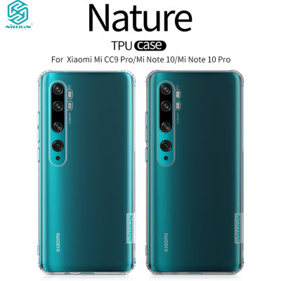 TPU чехол Nillkin Nature для Xiaomi Mi Note 10 Pro — eCase