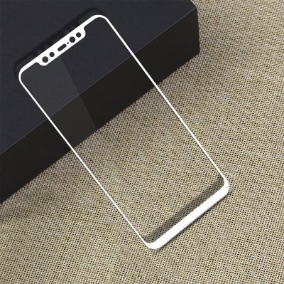 Захисне скло для Xiaomi Mi8 (Tempered Glass Frame 2,5 D) з рамкою — eCase