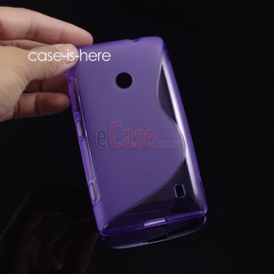 TPU накладка S-Case для Nokia Lumia 525 — eCase