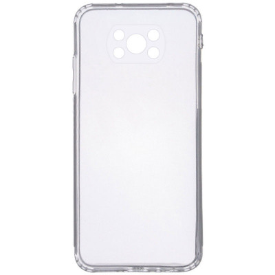 ТПУ чохол (прозорий) Transparent для Xiaomi Poco X3 NFC — eCase