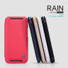 Кожаный чехол (книжка) Nillkin Rain Series для HTC One M8 Dual Sim фото 1 — eCase