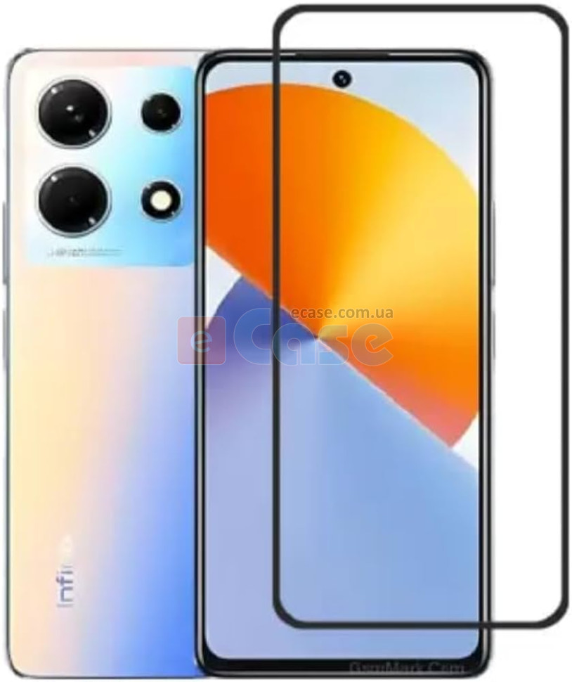 Защитное стекло 3D Full-screen Color Frame для Infinix Note 30 Pro NFC фото 1 — eCase