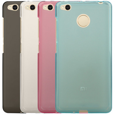 TPU накладка для Xiaomi Redmi 4X (матовый, однотонный) — eCase