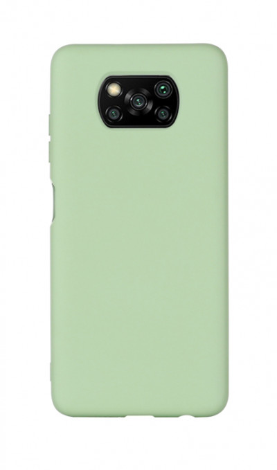 ТПУ накладка Silky Full Cover для Xiaomi Poco X3 — eCase