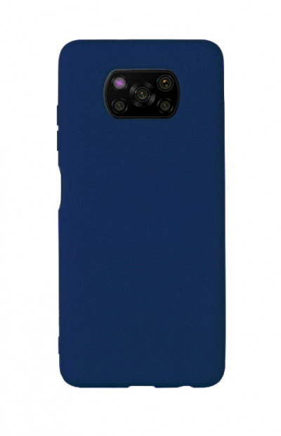 ТПУ накладка Silky Full Cover для Xiaomi Poco X3 — eCase