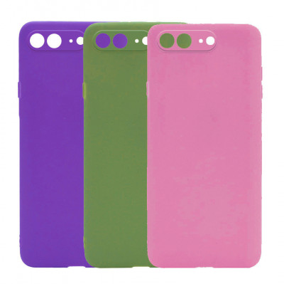 ТПУ накладка Silky Full Cover для iPhone 7 Plus — eCase