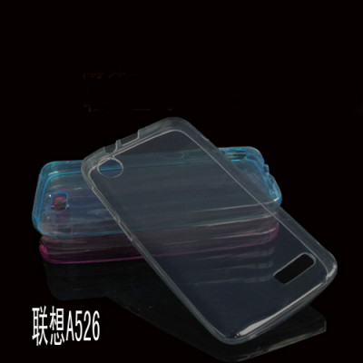 Силіконовий чохол для Lenovo A526 (Crystal Clear) — eCase