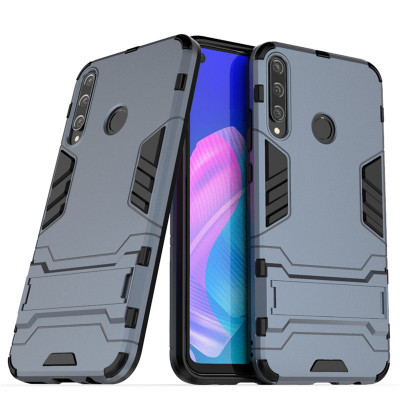 Захисний чохол з ТПУ бампером для Huawei P40 lite E (з підставкою) — eCase