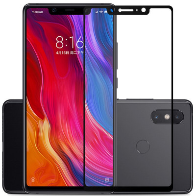 Защитное стекло для Xiaomi Mi8 SE (Tempered Glass Frame 2,5D) с рамкой — eCase