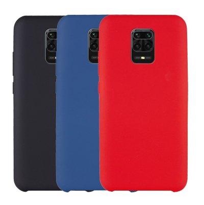 ТПУ накладка Silky Color для Xiaomi Redmi Note 9 Pro Max — eCase