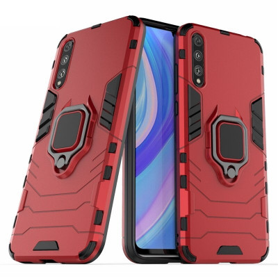 Ударопрочная накладка с подставкой и TPU бампером для Huawei Y8p — eCase