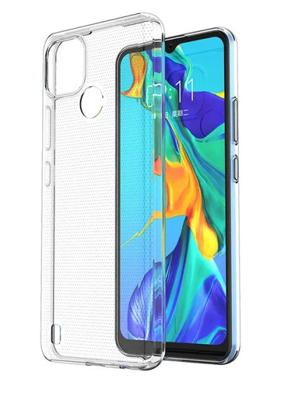 Прозора ТПУ накладка для Realme C21Y EXELINE Crystal (Strong 0,5 мм) — eCase