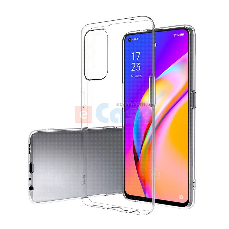 Прозора ТПУ накладка для Oppo Reno 7 EXELINE Crystal (Strong 0,5 мм) фото 1 — eCase