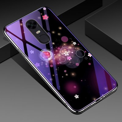 Накладка TPU + Glass Violet для Xiaomi Redmi Note 4 — eCase