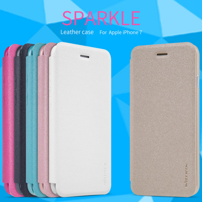Чехол (книжка) Nillkin Sparkle Series для iPhone SE 2020 — eCase