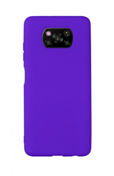 ТПУ накладка Silky Full Cover для Xiaomi Poco X3 NFC — eCase