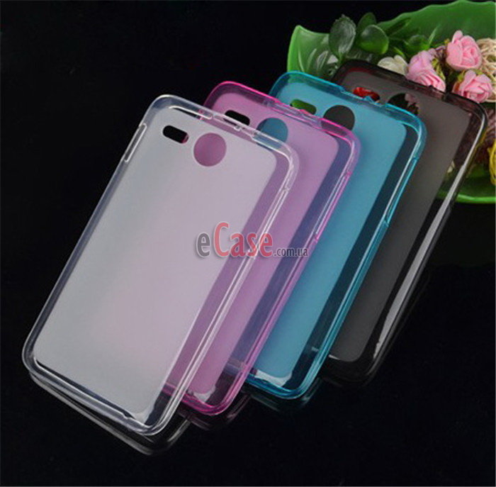 TPU накладка для Lenovo A529 (матовый, однотонный) фото 1 — eCase