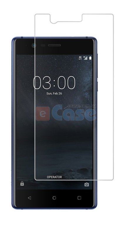 Защитная пленка на экран для Nokia 3 (ультрапрозрачная) фото 1 — eCase