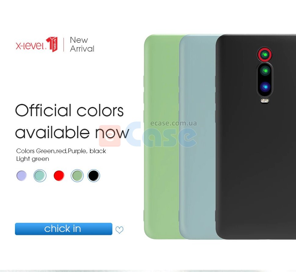 ТПУ накладка X-Level Dynamic для Xiaomi Mi 9T Pro фото 1 — eCase
