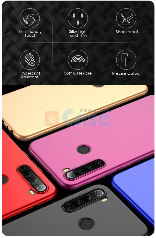 ТПУ чехол X-level Guardiаn для Realme 6 фото 1 — eCase