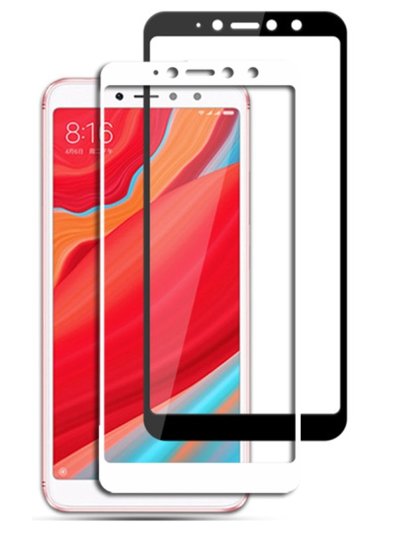 Защитное стекло для Xiaomi Redmi S2 (Tempered Glass Frame 2,5D) с рамкой — eCase