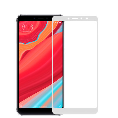 Защитное стекло для Xiaomi Redmi S2 (Tempered Glass Frame 2,5D) с рамкой — eCase