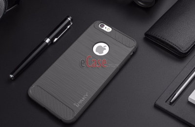 ТПУ чехол (накладка) iPaky SLIM TPU Series для iPhone 6 / 6S — eCase