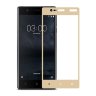 Защитное стекло для Nokia 3 (Tempered Glass Frame 2,5D) с рамкой фото 4 — eCase