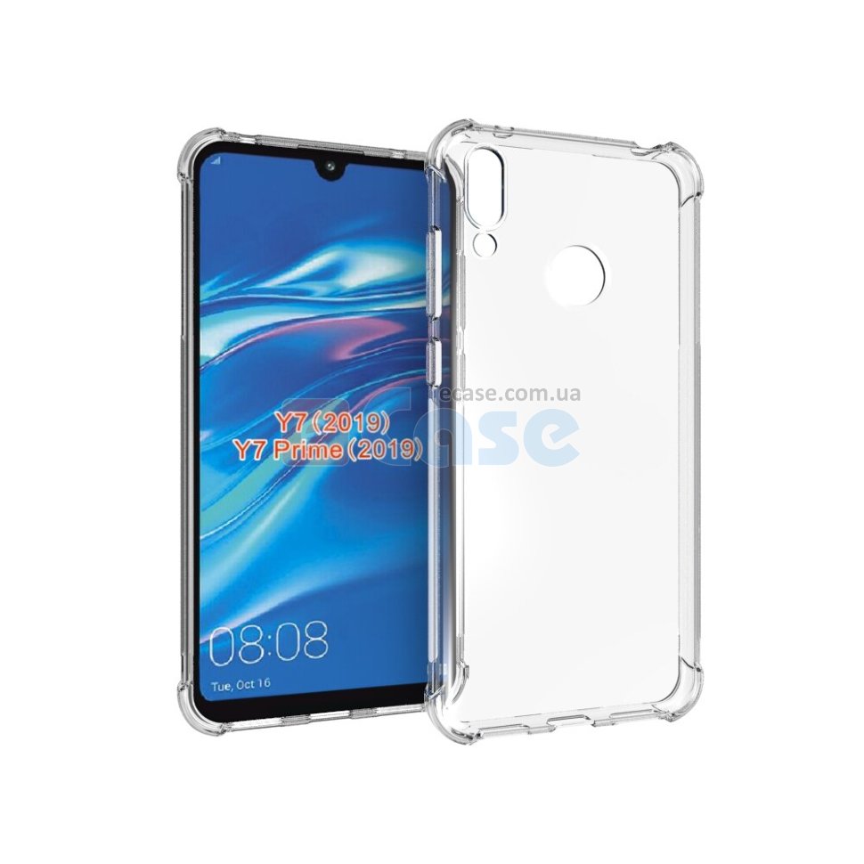 ТПУ накладка Protect (прозрачная) для Huawei Y7 2019 фото 1 — eCase