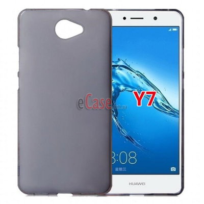 TPU накладка для Huawei Y7 (матовый, однотонный) — eCase