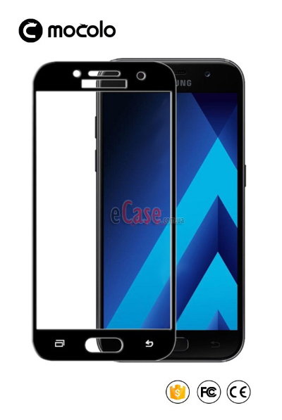 Захисне скло MOCOLO з рамкою для Samsung A720F Galaxy A7 2017 — eCase