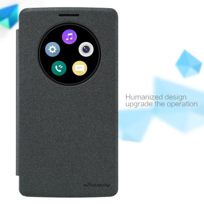 Чохол (книжка) Nillkin Sparkle Series для LG G4 Stylus H540F &mdash; eCase