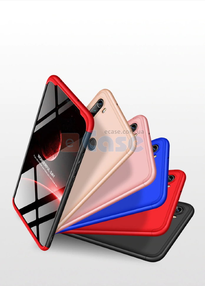 Пластиковая накладка Soft-Touch 360 градусов для Xiaomi Redmi Note 8 фото 1 — eCase
