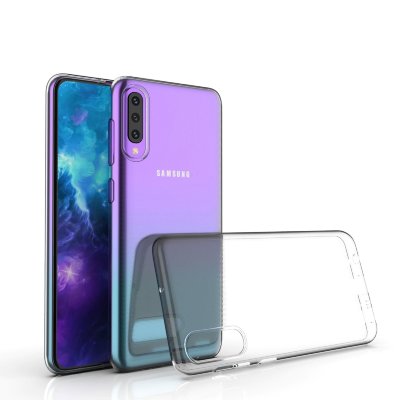 Прозрачная ТПУ накладка для Samsung A505F Galaxy A50 (Crystal Clear) — eCase
