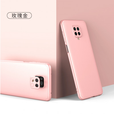 Пластиковая накладка Soft-Touch 360 градусов для Xiaomi Redmi Note 9 Pro Max — eCase