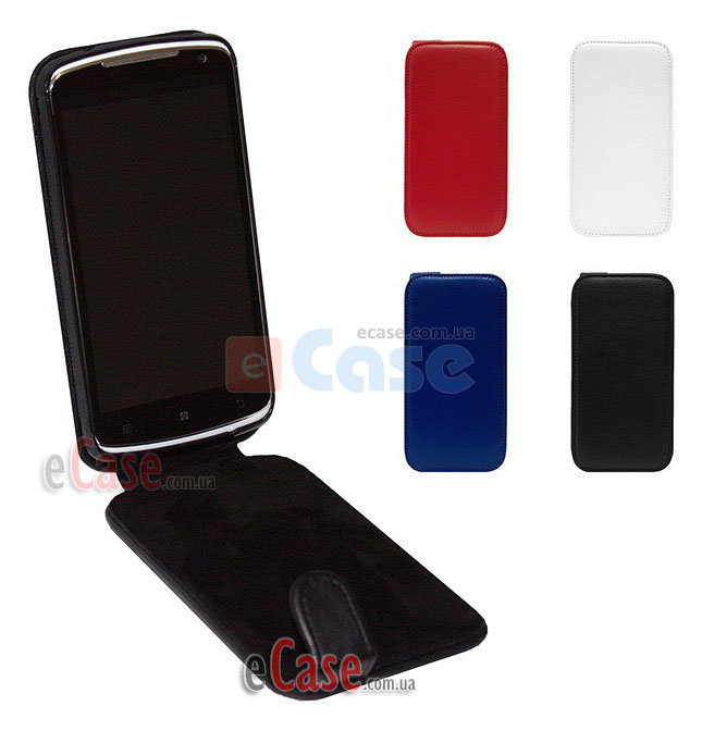 Кожаный чехол для Meizu C9 ProJack (флип) с ТПУ креплением фото 1 — eCase