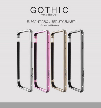 Металлический бампер Nillkin Gothic для iPhone 6 / 6S — eCase